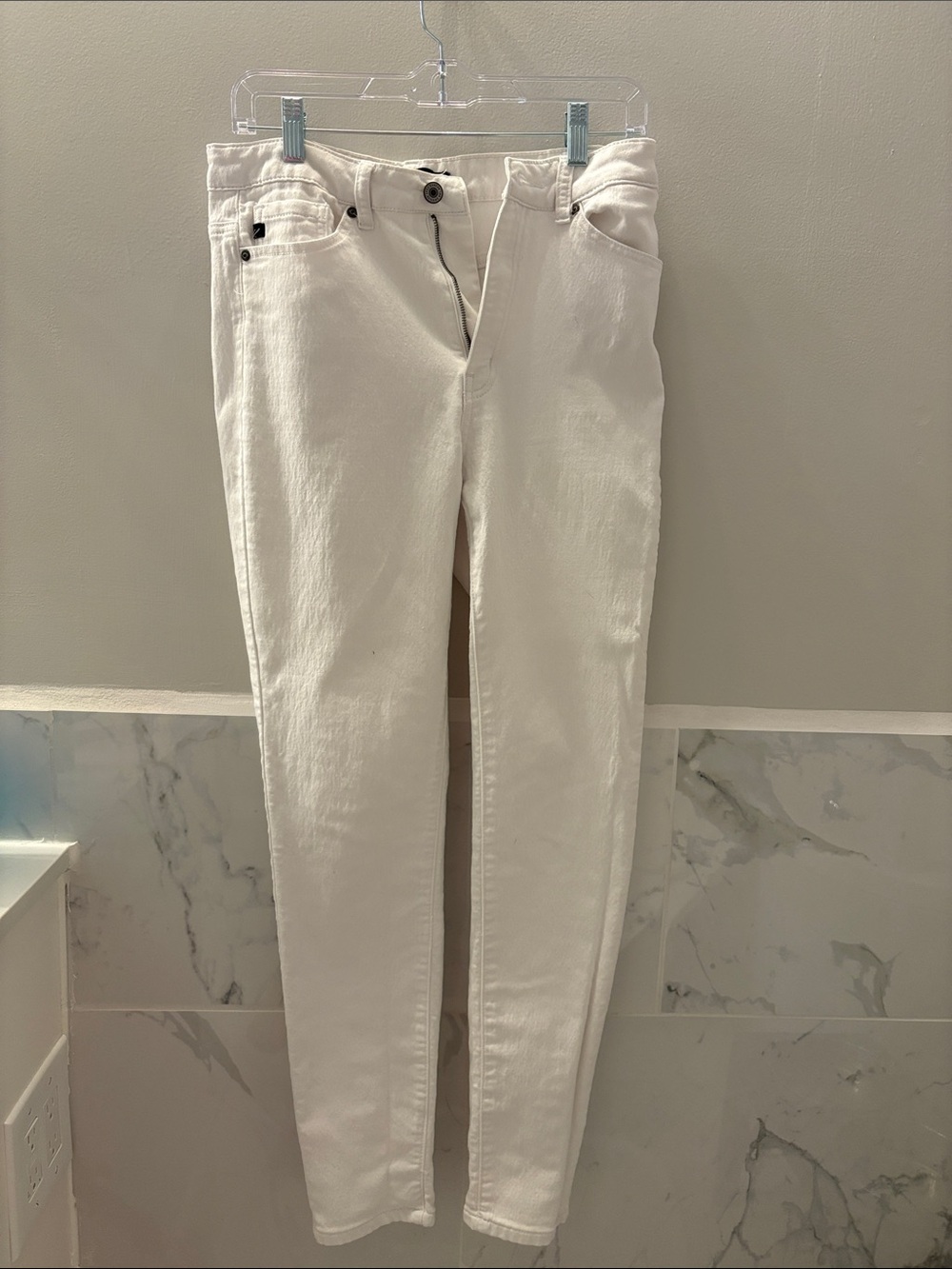 KanCan White Skinny Jeans - High Rise
